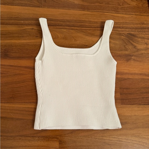 Sculpt Knit Squareneck Tank - Picture 3 of 4